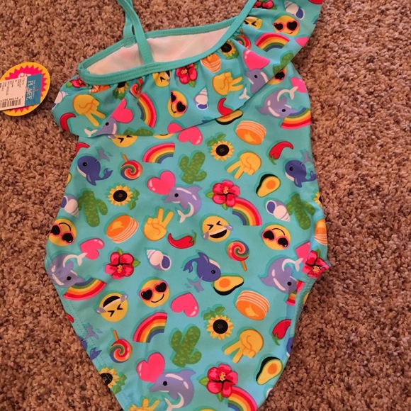 THE CHILDREN’S PLACE GIRLS SWIMSUIT... SZ 4...NWT - Picture 3 of 5
